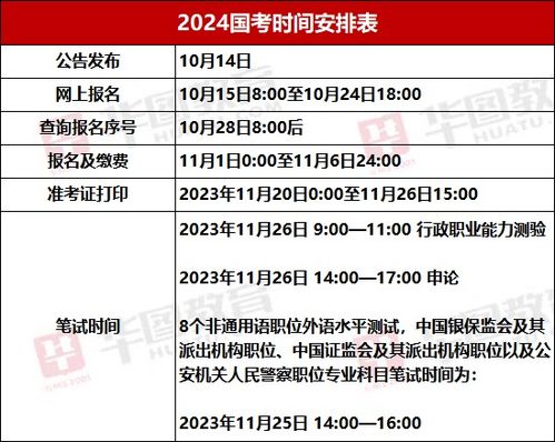 2024下半年公务员考试时间表公布，备考攻略提前知！