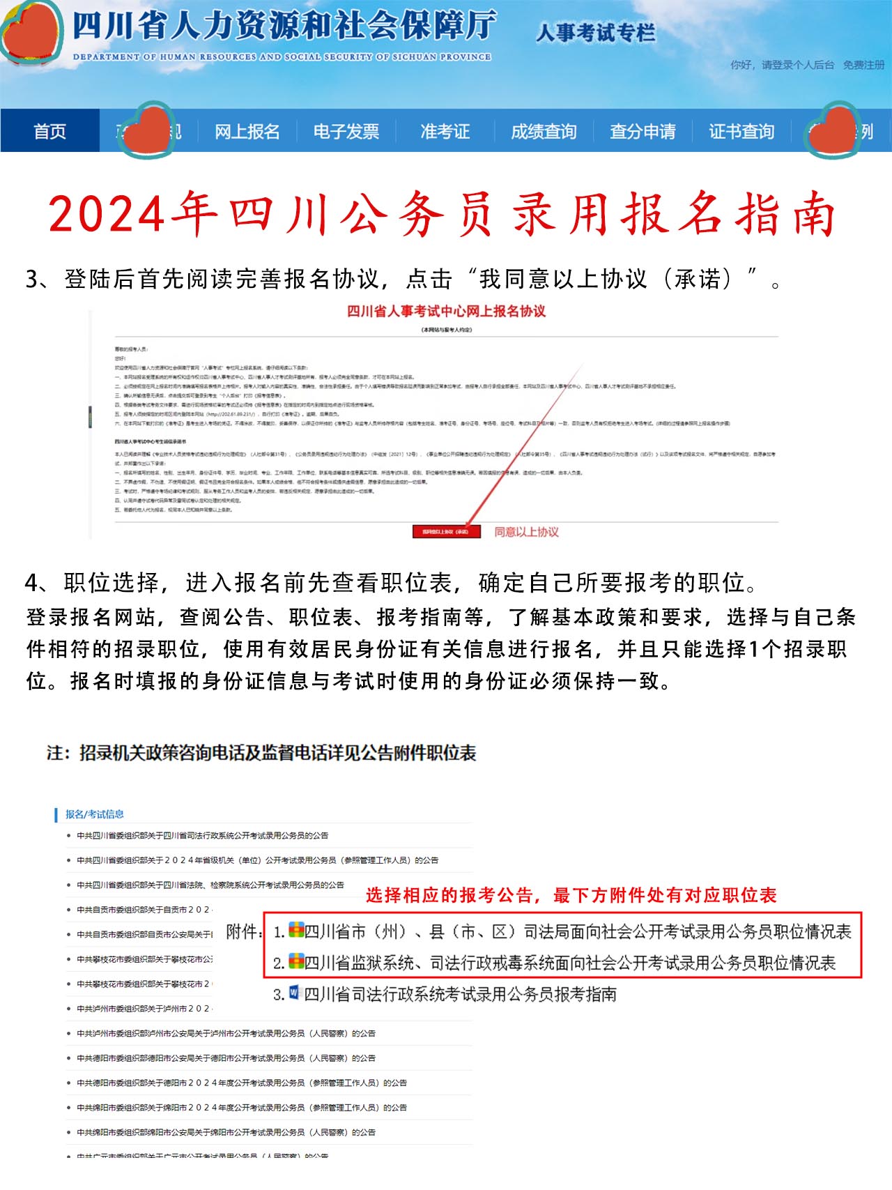 四川公务员考试报名时间及详解