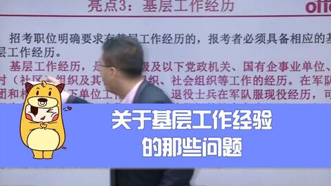 公务员报考条件详解与基层工作的意义及要求解析