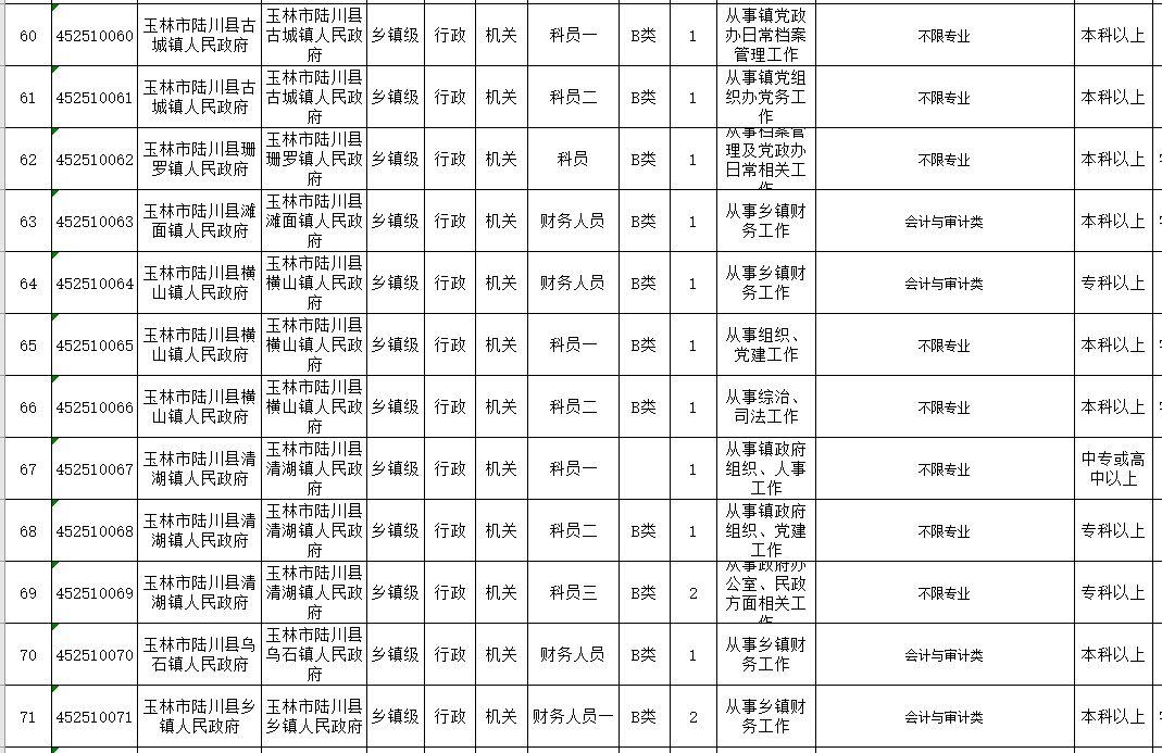 公务员报考指南，岗位表解读与选择策略