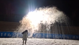 黑龙江雪乡女子泼水成冰遭遇二级烫伤事件背后的科学原理与必要条件解析