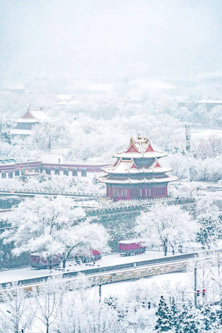 北京瑞雪纷飞