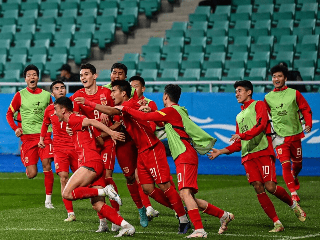 U20亚洲杯，中国5:2战胜吉尔吉斯斯坦，提前锁定小组出线资格——中国队表现亮眼评价